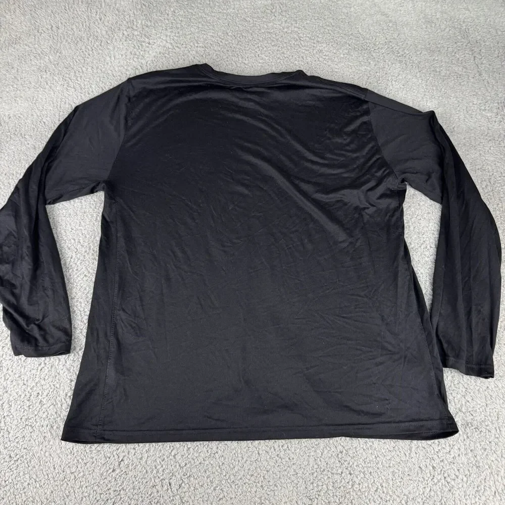 Oregon Ducks Nike Black Women‎ In Flight Long Sleeve Shirt Dri Fit Adult Xxl